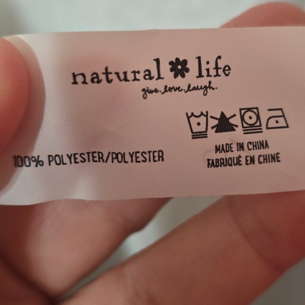 NATURAL LIFE Blue and Cream Pajamas for Ultimate Comfort - Picture 2 of 7